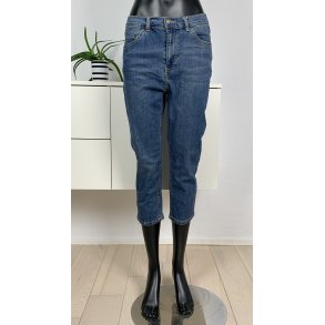 FREEQUENT Harlow CAPRI - Medium blue denim