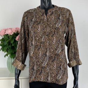 Ofelia Janne Shirt - Brown Combi