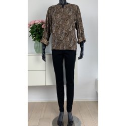 Ofelia Janne Shirt - Brown Combi