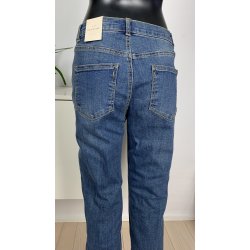 FREEQUENT Harlow CAPRI - Medium blue denim