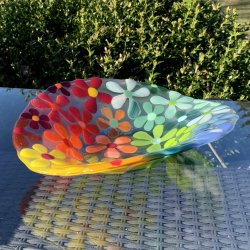 Tacco formet Blomster fad