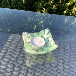 Blomster mini skl - Grn