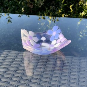 Blomster mini skl - Lilla