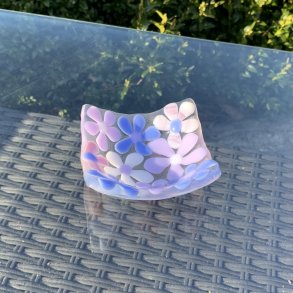 Blomster mini skl - Lilla