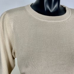 Ofelia FRI Knit O-Neck - Cream