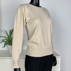 Ofelia FRI Knit O-Neck - Cream