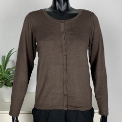 Ofelia FRI Knit Cardigan - Brown