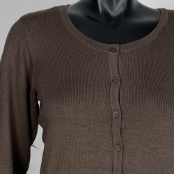 Ofelia FRI Knit Cardigan - Brown
