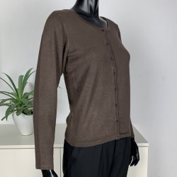 Ofelia FRI Knit Cardigan - Brown