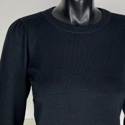 Ofelia FRI Knit O-Neck - Black
