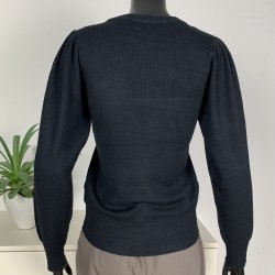 Ofelia FRI Knit O-Neck - Black