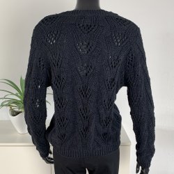 Ofelia Mandy Knit Pullover - Black