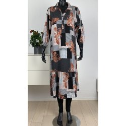 Ofelia Jill Dress - Black Combi