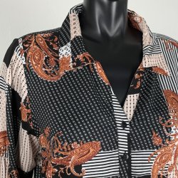 Ofelia Jill Dress - Black Combi