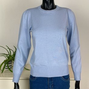 Ofelia FRI Knit O-Neck - Light Blue