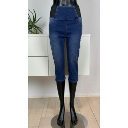 ZE-ZE Pixie Capri - Blue Denim Wash