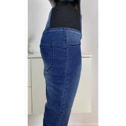 ZE-ZE Pixie Capri - Blue Denim Wash