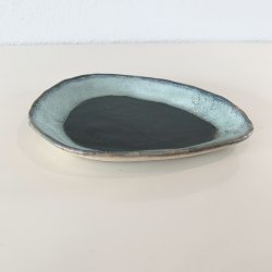 Unik keramikfad - eucalyptus toner