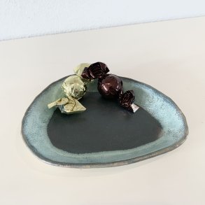 Unik keramikfad - eucalyptus toner