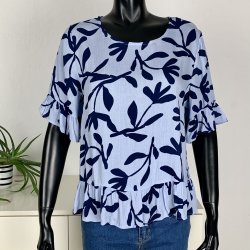 Ofelia Elody Blouse - Blue Combi