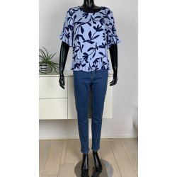 Ofelia Elody Blouse - Blue Combi