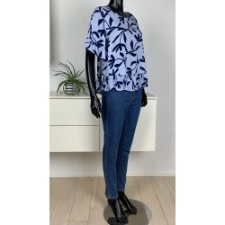Ofelia Elody Blouse - Blue Combi