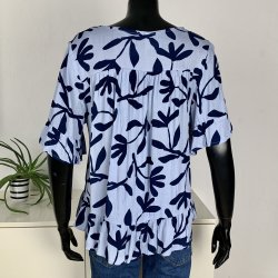 Ofelia Elody Blouse - Blue Combi