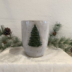 Jule krus med juletr