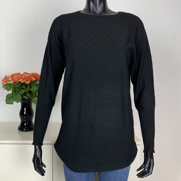 Ofelia Tinne Knit Pullover - Black