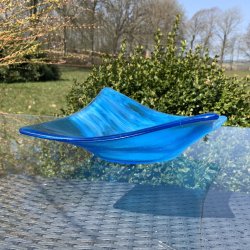 Himmelbl skl med unikt skymnster