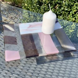 Fad i rosa farver (27,5x21,5 cm)