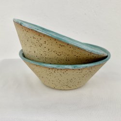 Keramiksk�le til morgenmad og snacks - Aqua-turkis