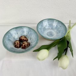Keramiksk�le til morgenmad og snacks - Aqua-turkis