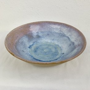 Keramiksk�l til morgenmad og snacks - Lyser�d / bl�lige farver