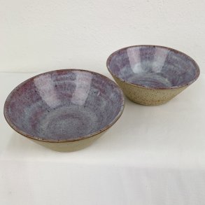 Keramiksk�le til morgenmad og snacks - Lavendel