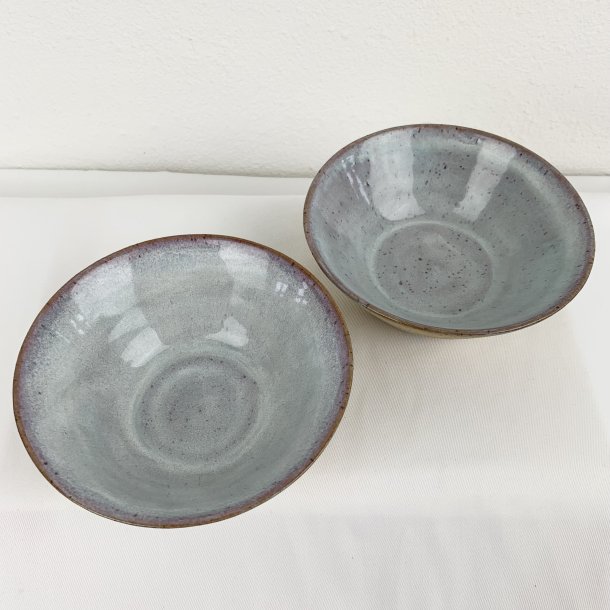 Keramiksk�le til morgenmad og snacks - St�vet lavendel