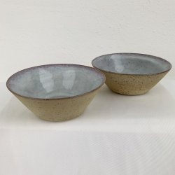 Keramiksk�le til morgenmad og snacks - St�vet lavendel