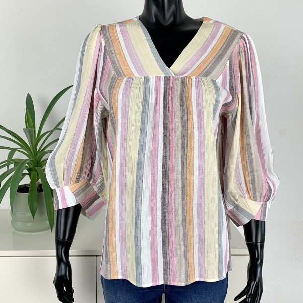 Ofelia Blaze Blouse - Pink Combi