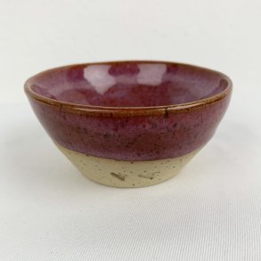 Smykkesk�l / saltkar - Blomme