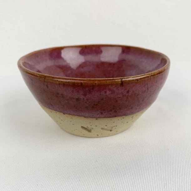 Smykkesk�l / saltkar - Blomme