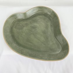 Hjertefad - St�vet gr�n