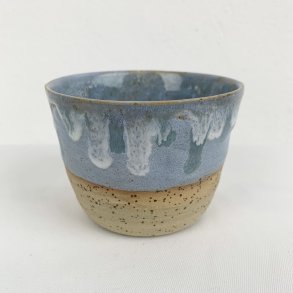 Kop / krus - Bl� med r� bund