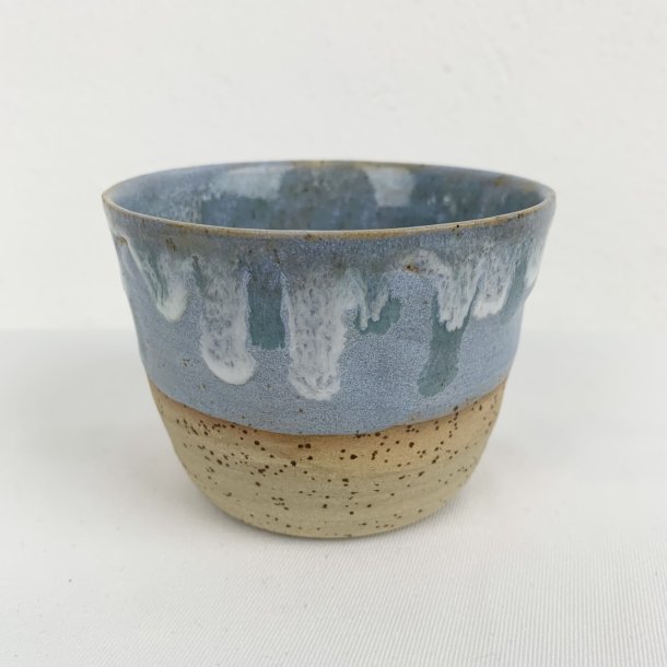 Kop / krus - Bl� med r� bund