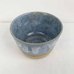 Kop / krus - Bl� med r� bund