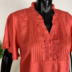 Ofelia Reese Blouse - Red