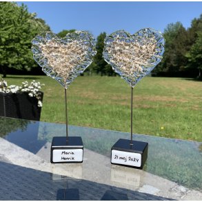 Hjerter til Guld brudepar