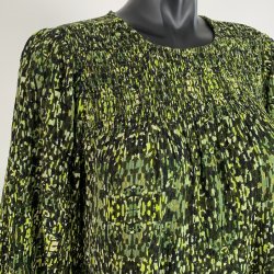 ZE-ZE Ruth Dress Cypress Green