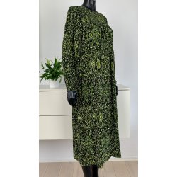 ZE-ZE Ruth Dress Cypress Green