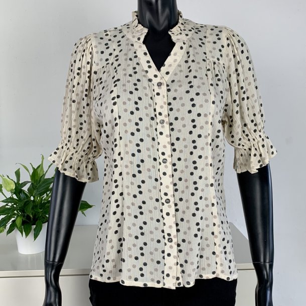 Ofelia Lou Shirt - Beige Combi