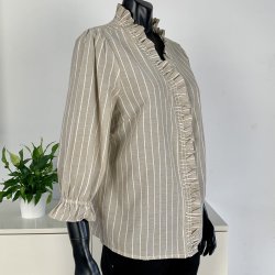 Ofelia Bindi Shirt - Sand Combi